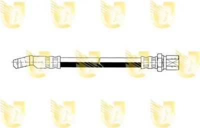 Produktbild von UNIGOM 372499 Bremsschlauch für FIAT 126 (126)