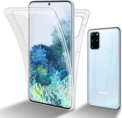 Produktbild von Cadorabo Schutzhülle für Samsung Galaxy S20 PLUS Hülle in natur 360° Etui Full Body Handyhülle Cover Case