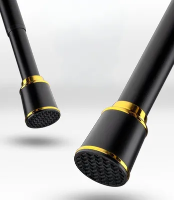 Produktbild von MEISENBERG Teleskop-Gardinenstange ohne Bohrung 87-120 cm Ø32 mm Schwarz