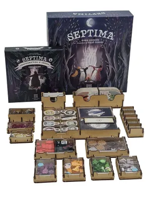 Immagine prodotto di Vassoio per giochi da tavolo per Septima e espansione, organizer in HDF