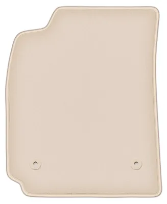 Immagine prodotto di Tappetino conducente in velluto PREMIUM beige compatibile con Audi A4 B5 (1995-1999, sedan, station wagon, avant) – con fissaggi – su misura