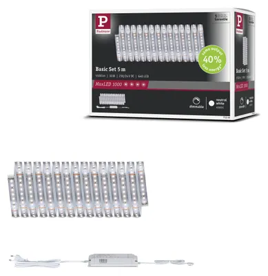 Produktbild von Paulmann MaxLED 1000 LED Strip Neutralweiß Basisset