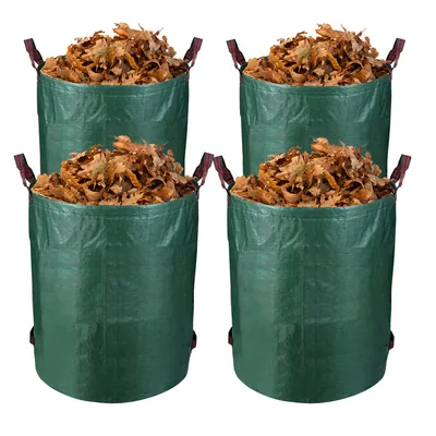 Produktbild von Yakimz Gartensack Gartenabfallsäcke XXL Rasensack Rasen Behälter Laubsack 272L Gartenabfallsäcke Premium 4X