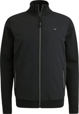 Produktbild von Vanguard Cardigan schwarz, normale Passform, Reißverschluss, Outdoor
