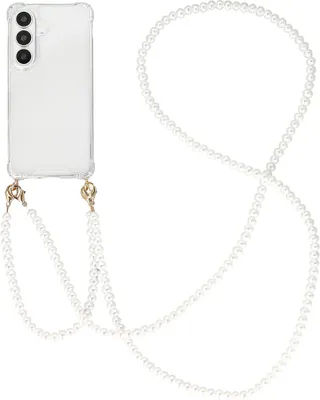 Image de imoshion Coque arrière avec cordons pour téléphone Samsung Galaxy S26 Plus - Perles