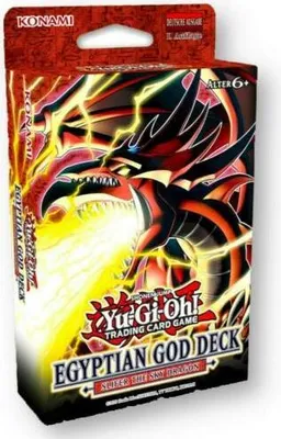 A product box for a Yu-Gi-Oh! trading card game.