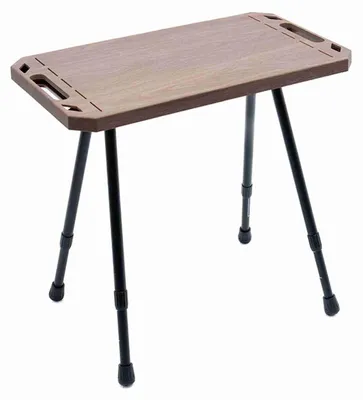 Obrázek produktu pro Skládací campingový stůl - Nastavitelný - Lehký - Hliníkový - Skládací - Přenosný - Vhodný pro outdoorové aktivity - Piknikový stůl
