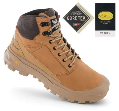Produktbild von Palladium Pallarider Mid GTX GORE-TEX - Herren Stiefel Boots Leder Braun 79575-238-M , EU 45 US 11.5