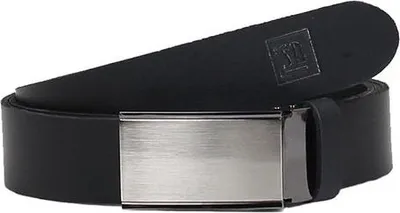 Produktbild von Herren Ledergürtel Schwarz 3 cm Breite mit Schnallenverschluss