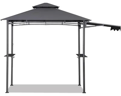 Produktbild von Grillpavillon – Gartenpavillon – Gartenüberdachung – Partyzelt – Gartenzelt – Aluminiumrahmen