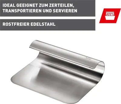 Produktbild von Silit Cut'n Serve Gemüseschaufel, 11 x 15 cm, Edelstahl, spülmaschinengeeignet