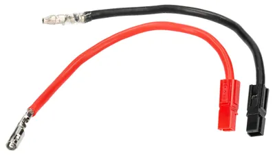 Produktbild von windmeile | Adapter Anderson Powerpole auf 5mm Bullet Stecker, Länge 10cm, Zinnenden, Kabel E-Bike, Elektro Fahrrad, Pedelec, Scooter