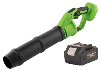 Immagine prodotto di Soffiatore per foglie a batteria Procraft PB24bb 20 V Brushless + 1x batteria 4,0 Ah - senza caricabatteria