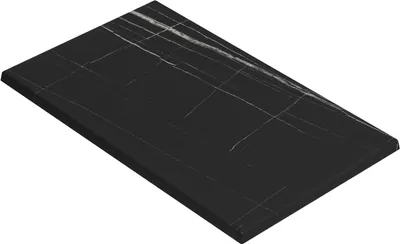 Produktbild von JAMAIKA | Bistro Außen Tischplatte | B:T 120 x 70 cm | Schwarz Marmor | Rechteckig | Topalit Tischplatte
