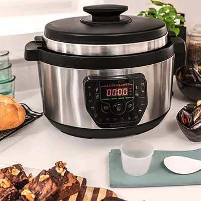 Obrázek produktu pro Cecotec Olla GM H Ovall, 8 l, 1000 W, Černá, Nerezová ocel, LED, 0 - 200 °C, 1440 min