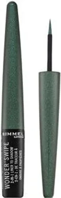 Produktbild von Rimmel London Wonder Swipe 2-in-1 Liner 012 Kha-Ching Flüssige Eyeliner 2in1 1,7 ml