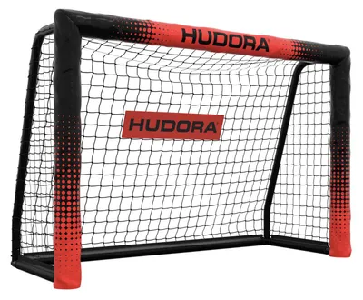 Produktbild von Hudora Fußballtor Pro Tect 120 schwarz Fußballnetz für Kinder