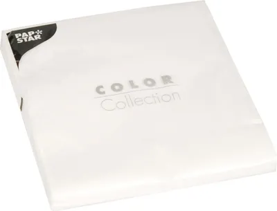 Produktbild von 20 Servietten, 3-lagig 1/4-Falz 40 cm x 40 cm weiss