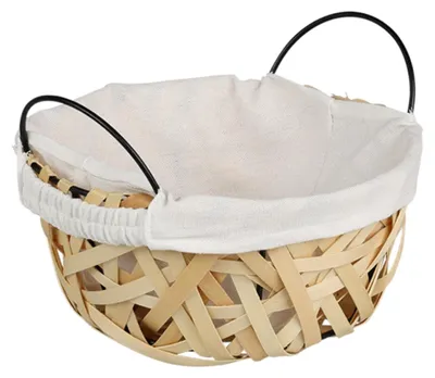 Produktbild von KESPER Brot- und Obstkorb Ø 22 cm, Holzgeflecht KESPER 19640