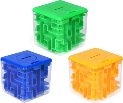Image de Tirelire Cube patient, 12pcs.