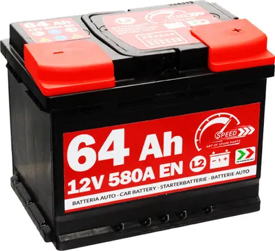 Immagine prodotto di Batteria Auto Speed L264 12V 64Ah 580A