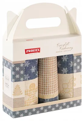 Produktbild von Zwoltex Küchentücher-Set Baumwolle Hochwertig 3er-Pack