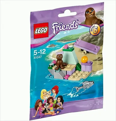 Produktbild von LEGO 41047 Robbenbaby-Fels  LEGO Zustand: Neu., Anzahl Anleitungen: 1, Anzahl Teile: 37, Gewicht: 0.041 KG, Thema: LEGO Friends, Altersberatung: 5+, Veröffentlicht in: 2014, Zahl: 41047-1, EAN: 5702015125567