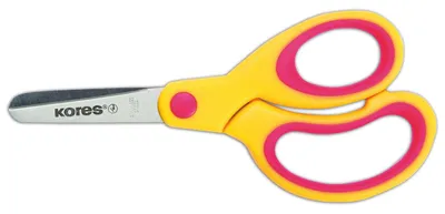 Obrázok produktu pre Kores SCH35130, Detské, rovný strih, Samostarný, Modrá, Červená, Kov, Nožnice pre umenie a remeslo, Kancelárske nožnice