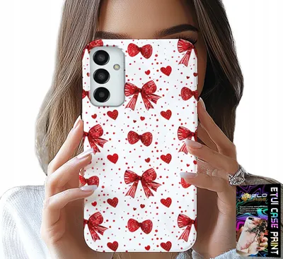 Obrázok produktu pre Puzdro Pre Samsung Galaxy M23 - Červené Stuhy Módne Vzory