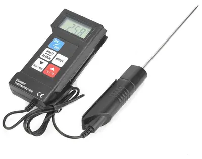 Imagen del producto de Termómetro electrónico de alta precisión, termómetro digital EM502C
