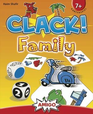 Produktbild von Amigo Spiel + Freizeit 2104 Clack Family Kartenspiel