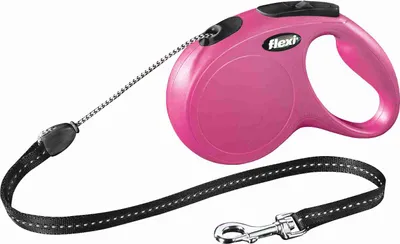 Produktbild von flexi New Classic M Seil 5 m pink