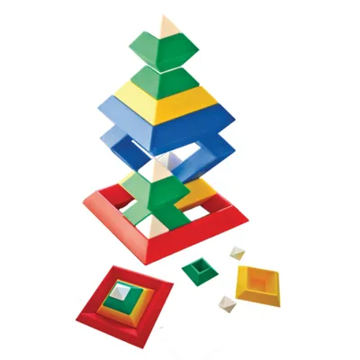 Produktbild von EDUPLAY 120014 Triangle Puzzle, mehrfarbig