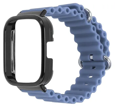 Produktbild von 2-in-1-Uhrenarmband-Schutzhülle aus Silikon, verstellbar, Ersatz für Redmi 3 Lila
