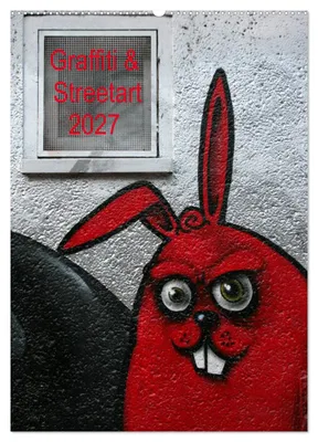 Produktbild von Graffiti & Streetart 2027 (Wandkalender 2027 DIN A2 hoch), CALVENDO Monatskalender
