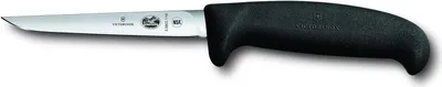 Produktbild von Fibrox, Geflügelmesser, 11cm, gerade, medium, schwarz