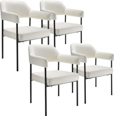Produktbild von tectake® Armlehnstuhl Doé gepolstert 58 x 62 x 85 cm