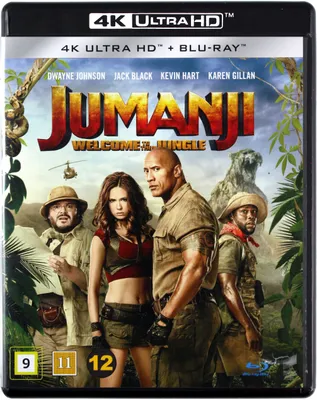 Produktbild von Jumanji: Willkommen im Dschungel (nur Originalversion) [BLU-RAY 4K+BLU-RAY]
