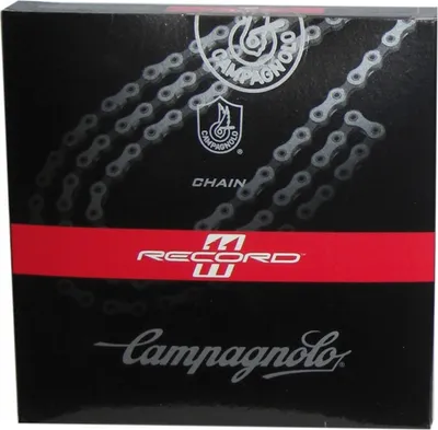 Immagine prodotto di Catena Campagnolo CN11-RE1 Ultra-Link 'Record', 11 assi, larghezza 5,5 mm, 114 maglie, argento
