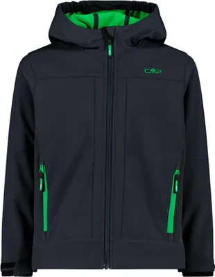 Produktbild von KID Jacket FIX Hood antracite-deep mint (01UU) 104