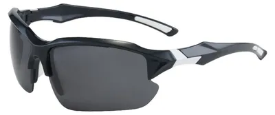 Produktbild von Sportliche polarisierte Sonnenbrille mit Nasenpads, leicht, tragbar, Sonnenschutz, Anti-UV-Schutz, Fahrradbrille, Angelbrille