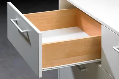 Produktbild von Hettich Teilauszug FR 402 m.Stop Control STA weiß L.600mm