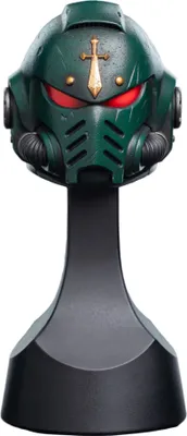 Zdjęcie produktu dla Warhammer 40,000 replika 1/4 Dark Angels hełm 12 cm