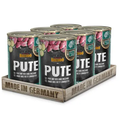 Produktbild von Belcando 4002633512109, Adult, Truthahn, 400 g