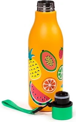 Zdjęcie produktu dla Butelka termiczna ze stali nierdzewnej 500 ml - Summer Fruits owoce