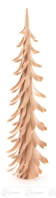 Produktbild von Spiralbaum natur (30cm) von Dregeno Seiffen