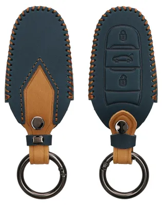 Produktbild von kwmobile Schlüsselhülle für Peugeot Citroen 3-Tasten Smartkey Autoschlüssel (nur Keyless Go) Hülle - Autoschlüssel Schlüssel Hülle - Schlüsselcover
