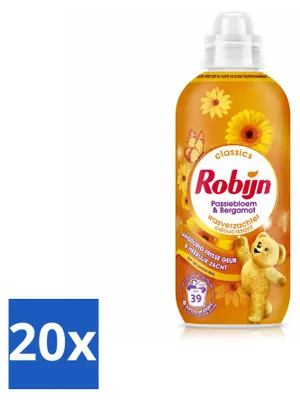 Produktbild von 20 x Robijn Wasverzachter Passionsblume & Bergamotte 780 ml - Vorteilspackung - 20 Stücke