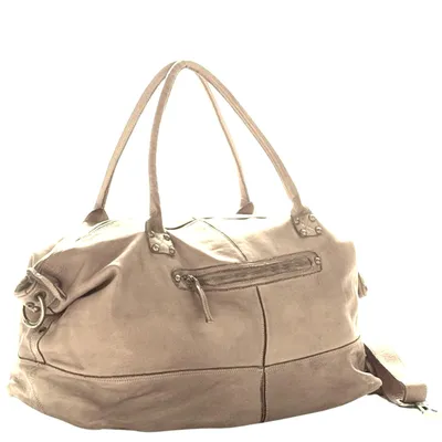 Produktbild von BZNA Bag Joe Taupe Italy Designer Weekender Sport Reise Tasche Handtasche Schultertasche Leder Shopper Neu
