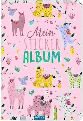 Obrázek produktu pro Mein Stickeralbum Lama